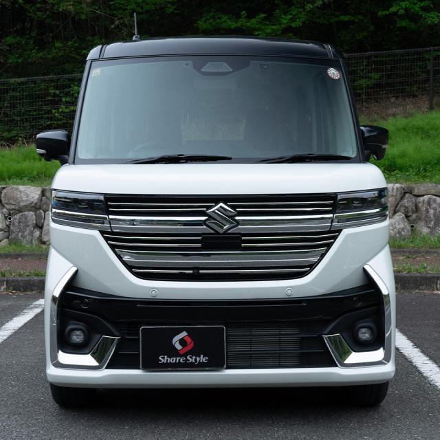 スペーシアカスタム MK94S MK54S フロントグリルガーニッシュ