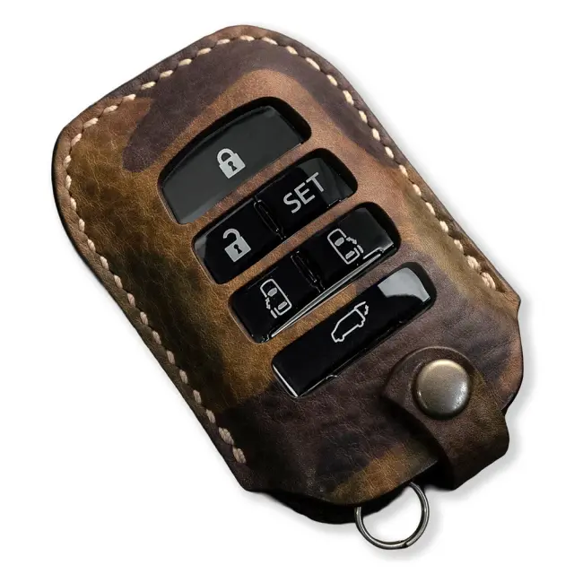 【予約 受注生産】アルファード ヴェルファイア 30系 革製キーカバー 本革 日本製 スマートキーカバー キーケース カバー 鍵 車 レザー ルガトショルダー 高級 本革 LANGES LEBEN ランゲスレーベン 【ゆうパケ送料無料】