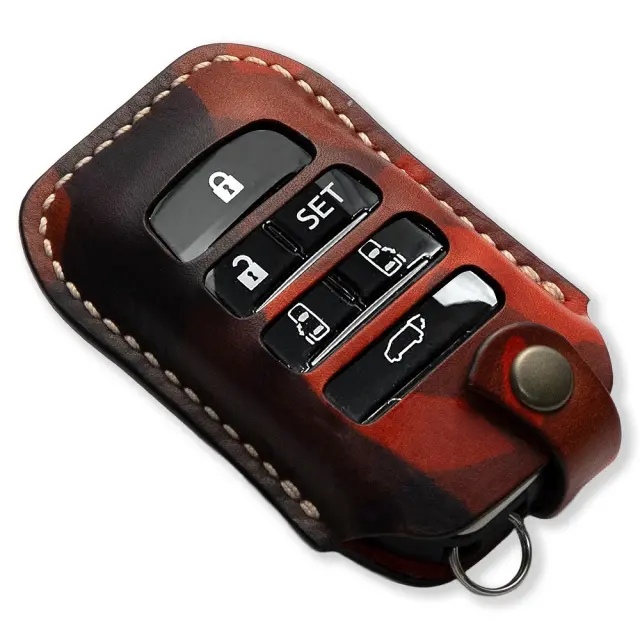【予約 受注生産】アルファード ヴェルファイア 30系 革製キーカバー 本革 日本製 スマートキーカバー キーケース カバー 鍵 車 レザー ルガトショルダー 高級 本革 LANGES LEBEN ランゲスレーベン 【ゆうパケ送料無料】