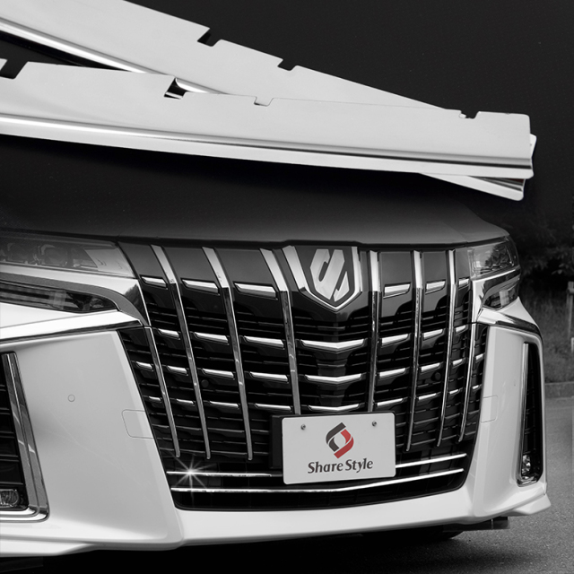 ロアグリルガーニッシュ アルファード30系 後期 エアロ専用