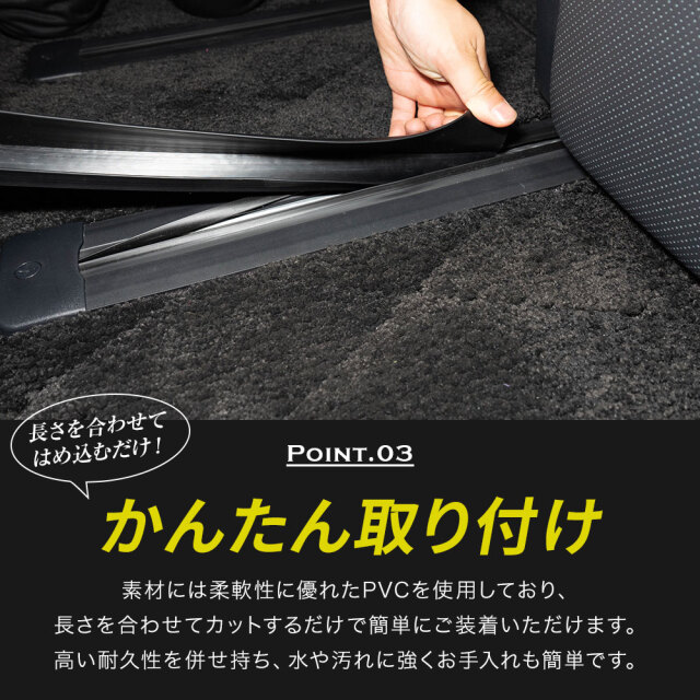 アルファード ヴェルファイア 40系 専用 シートレールカバー 汚れ防止