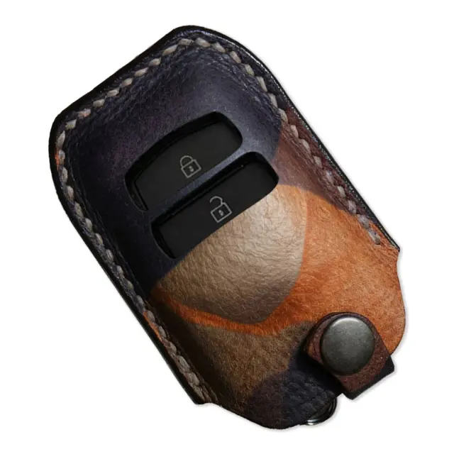 【予約 受注生産】 トヨタ 汎用 ランゲスレーベン スマート キーカバー 本革 セミオーダー 選べるカラー レザー アルファード40系 プリウス ヤリスクロス ランクル など 鍵 保護 レザー 高級本革 日本製 リレーアタック 非対応 LANGES LEBEN TOYOTA 【ゆうパケ送料無料】