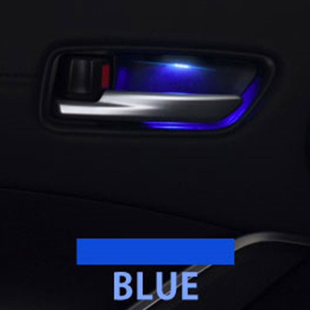 カラーブルー発光