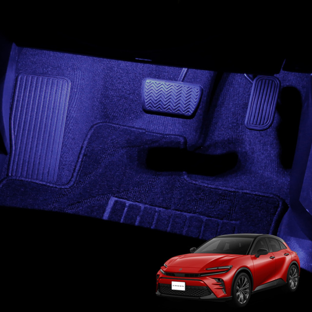 クラウン スポーツ 専用 LED フットランプ 2p 運転席 助手席
