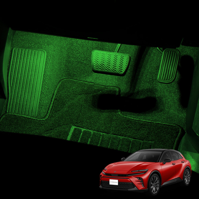 クラウン スポーツ 専用 LED フットランプ 2p 運転席 助手席 ホワイト