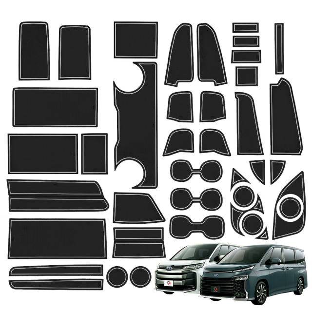 ノア ヴォクシー 90系 ラバーマット 40p 内装 ドレスアップ