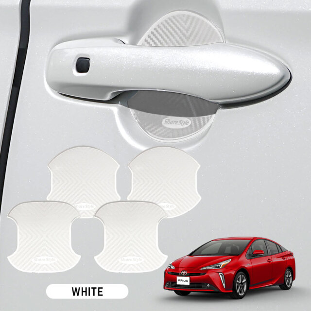 プリウス 50系 前期 後期 対応 ラバードアプロテクター 4p ブラック