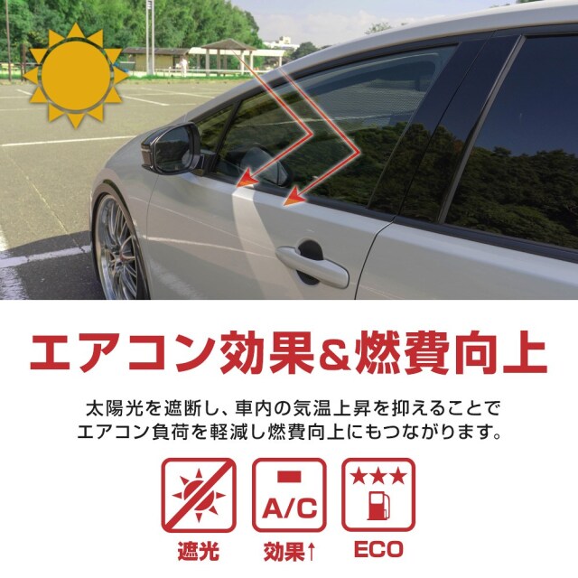 プリウス MXWH ZVW 60系 メッシュシェード 2p 運転席 助手席 日よけ