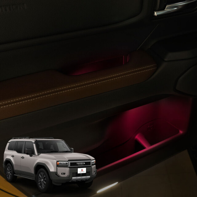 ランドクルーザー250 インナードアランプ 8p ドアハンドル ドア