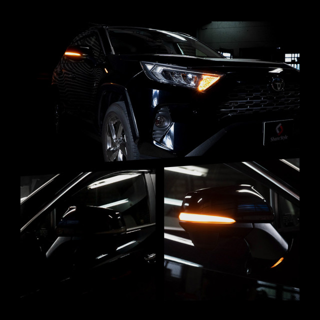 RAV4 MXAA5# AXAH5# 専用 RAV4 50系 切替機能付き ドアミラー