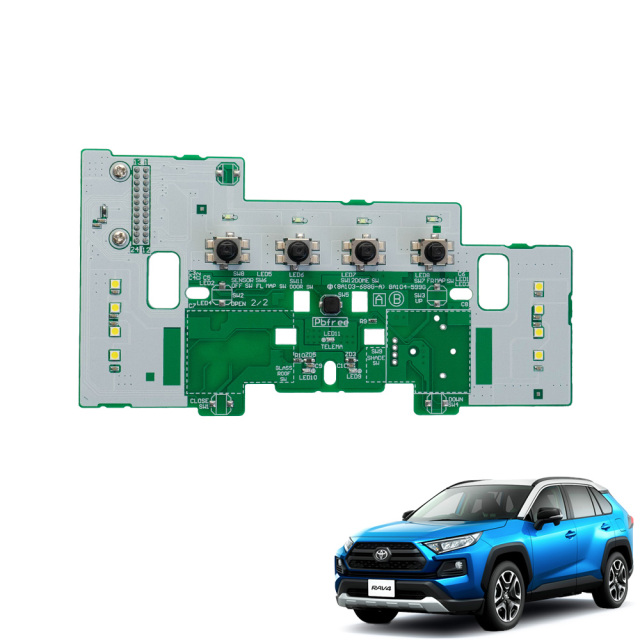 RAV4 50系 後期 LED仕様車専用 MXAA AXAH54 LED ルームランプ 単品 セット ホワイト 室内灯 ライト ランプ パーツ アクセサリー 専用設計 明るい 1年保証 トヨタ TOYOTA