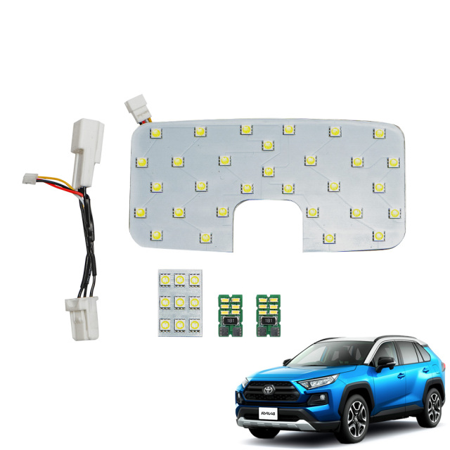 RAV4 50系 後期 LED仕様車専用 MXAA AXAH54 LED ルームランプ 単品 セット ホワイト 室内灯 ライト ランプ パーツ アクセサリー 専用設計 明るい 1年保証 トヨタ TOYOTA