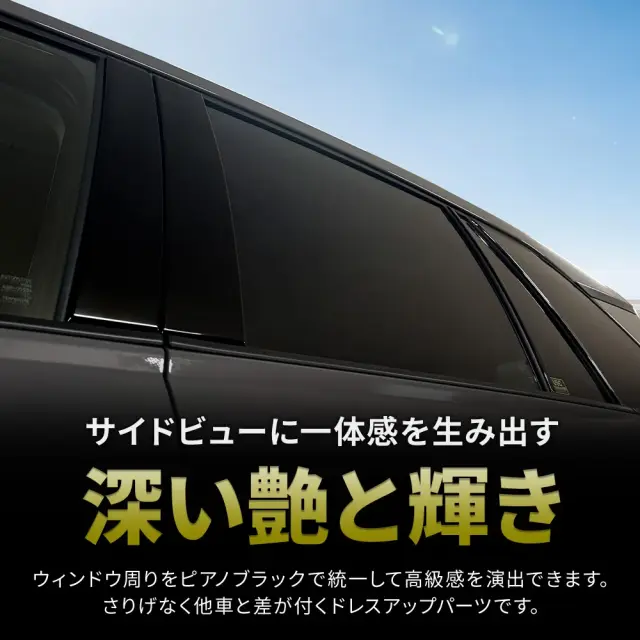 RAV4 60系 ピラーカバー 10p AXAP64 AXAN64 専用設計 外装パーツ