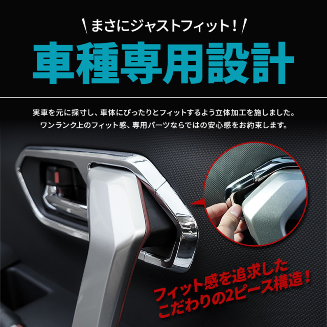 RAIZE ライズ ドアインテリアパネル 6p パーツ アクセサリー カスタム