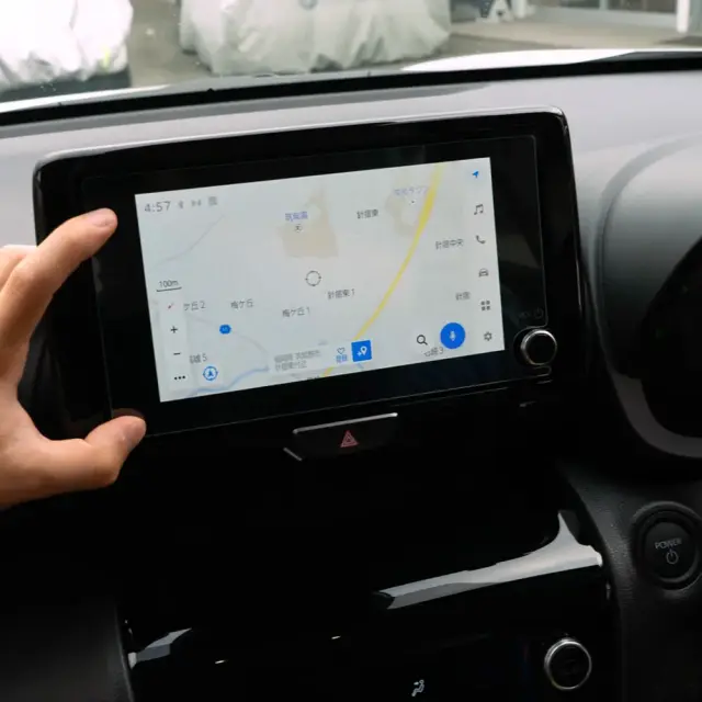 受け付け停止中です。楽ナビ　８インチ ヤリスクロス 前期 後期 ナビ保護フィルム 8インチ フロント 傷防止