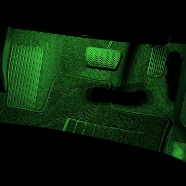 トヨタ汎用 カプラー付き フットランプ増設キット 運転席 助手席 2p [20]