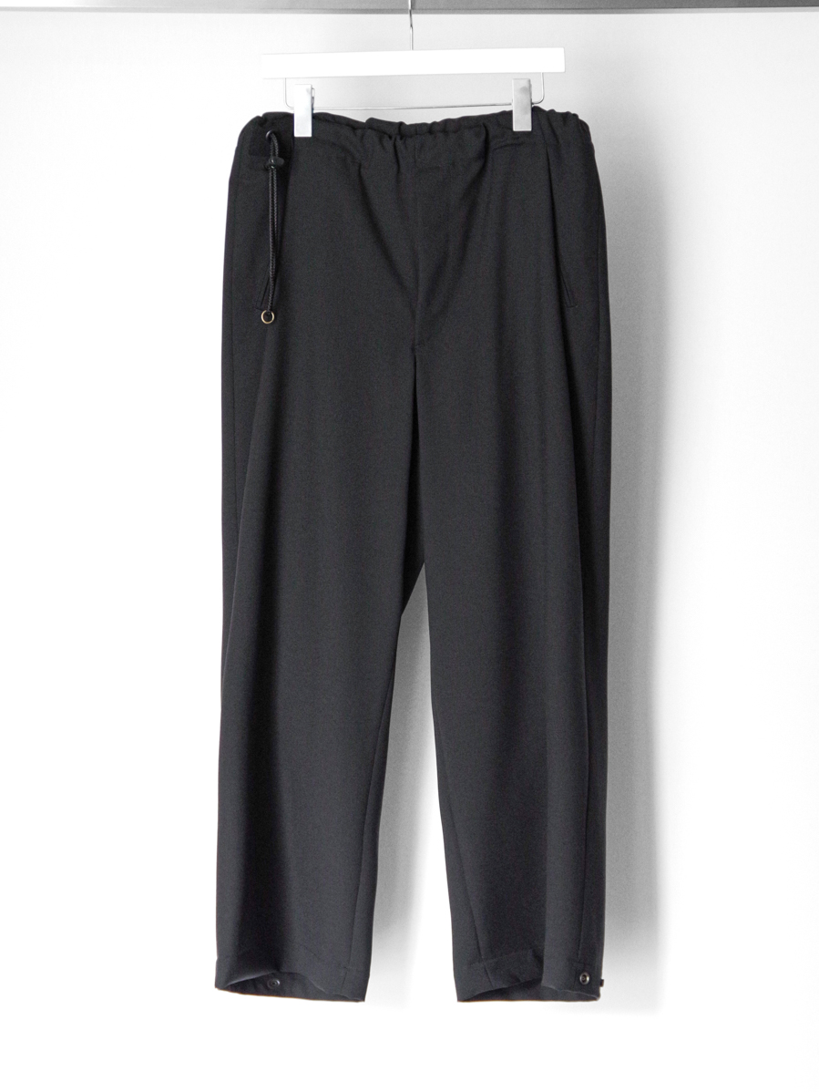 ANTHEM A "WASHABLE WOOL NO-BRAINER PANTS" - BLACK