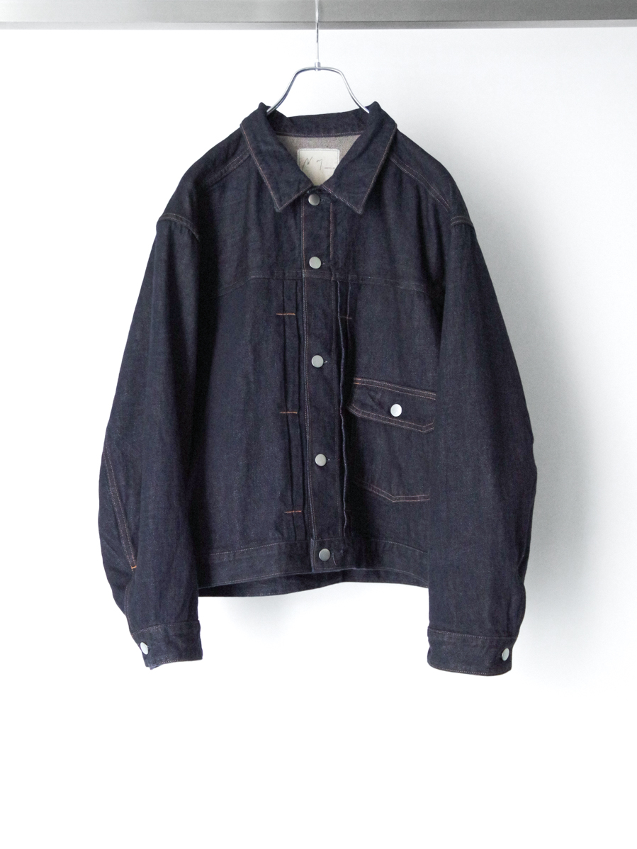 ANCELLM "TYPE-1 DENIM JACKET OW" - INDIGO