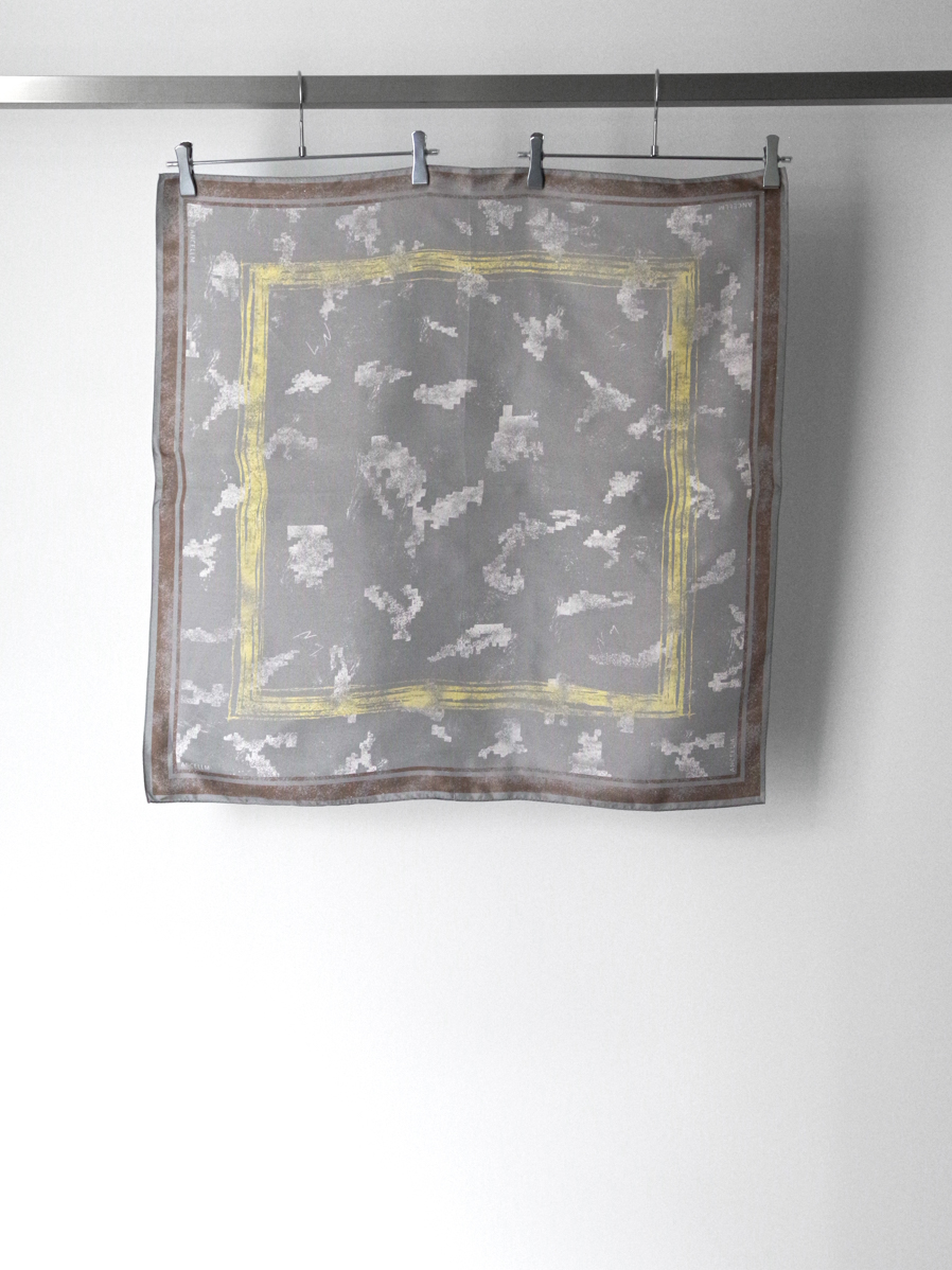ANCELLM "SILK SCALF" - GRAY