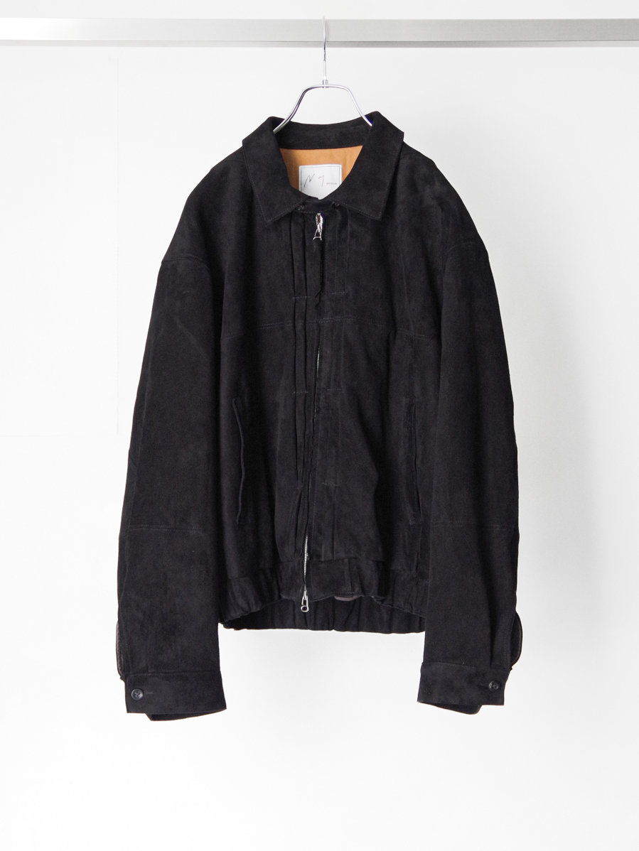 ANCELLM "GEEP TUCK JACKET" - BLACK