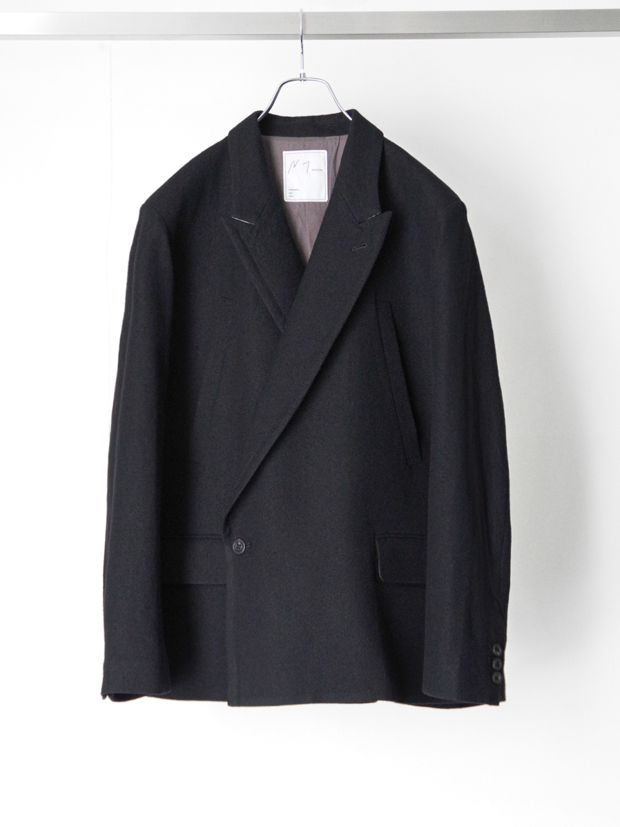 ANCELLM "DOUBLE TAILORED JACKET" - BLACK