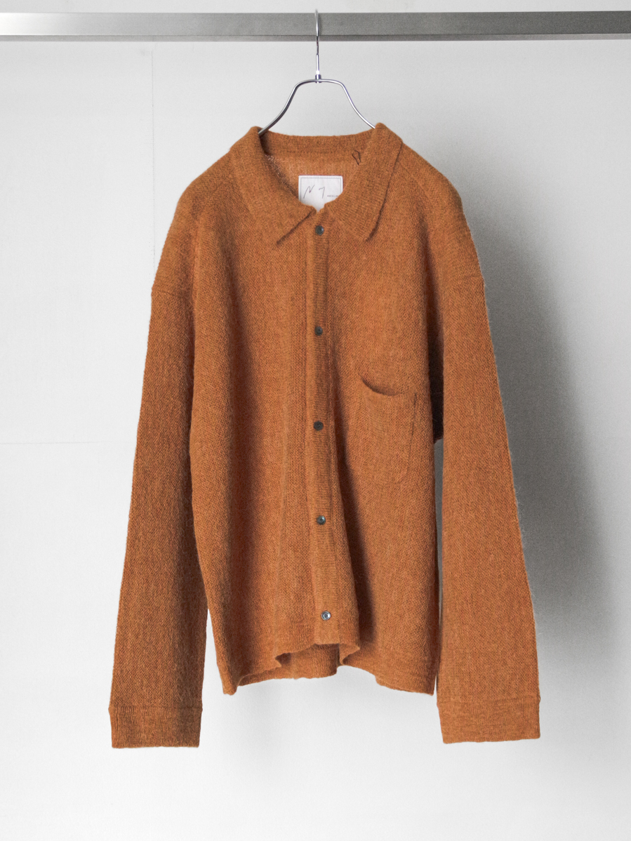 ANCELLM "KNIT SHIRT" - CAMEL