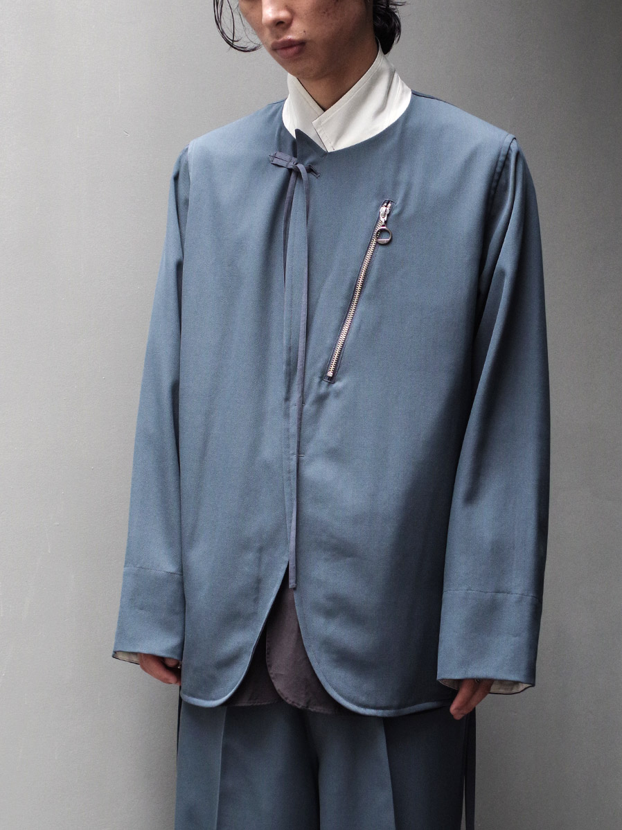 ANEI "P.L.T JKT W" - GRAY (BLUE GRAY)