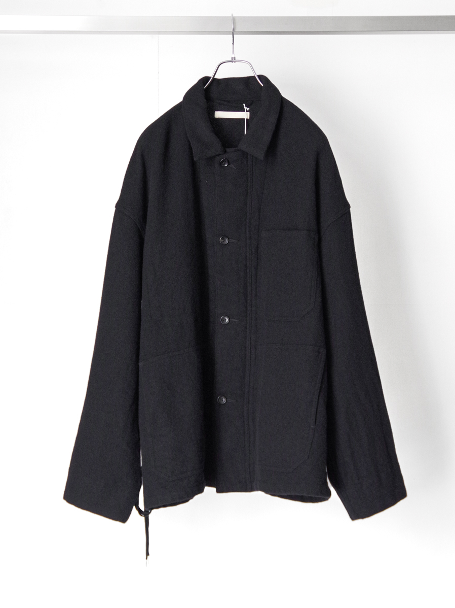 ANEI "F.E.W CHORE JKT TWEED" - BLACK