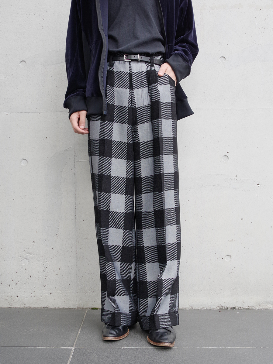 bed.j.w.ford ベッドフォード ワイドパンツ BED J.W. FORD パンツ 「BED j.w. FORD/ベッドフォード」Wool Flight