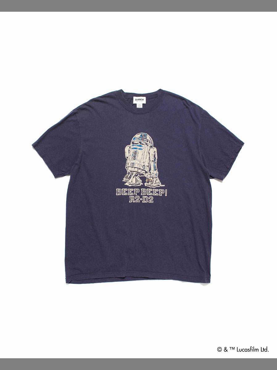 BOWWOW バウワウ R2-D2 TEE Tシャツ エイジング ネイビー XL BOWWOW （バウワウ） 