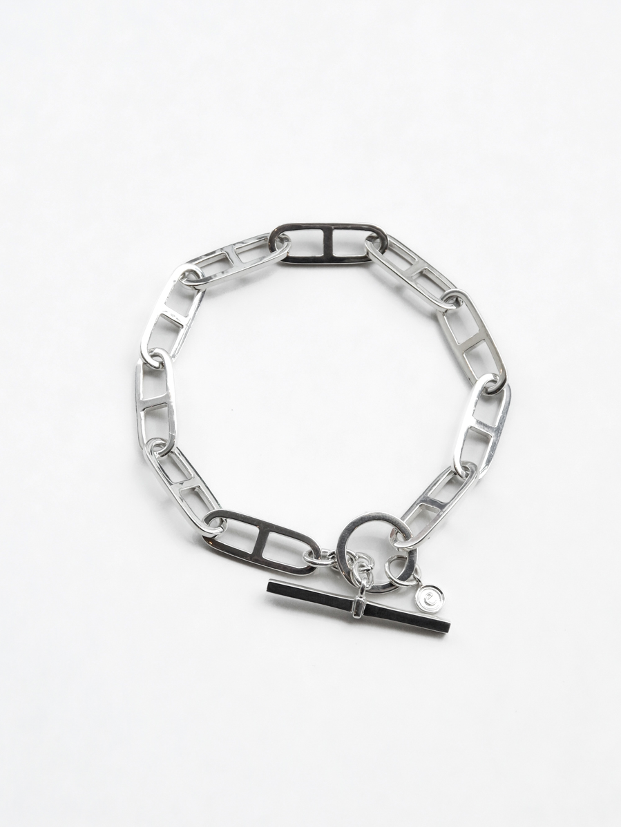 Garden of Eden "FLAT ANCHOR CHAIN T-BAR BRACELET" #ED26AW-050