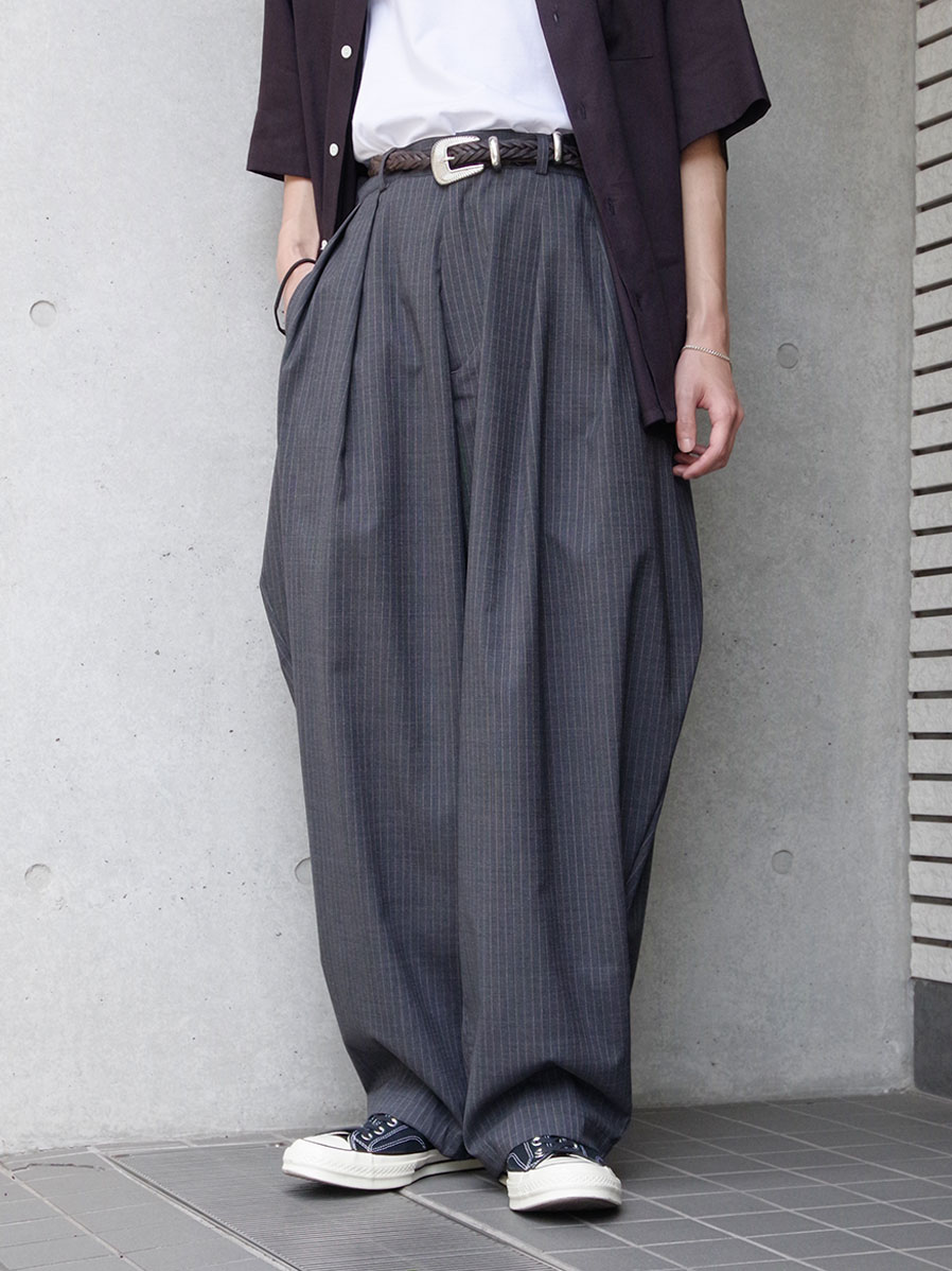 EMAM "2Tuck Wide Pants"
