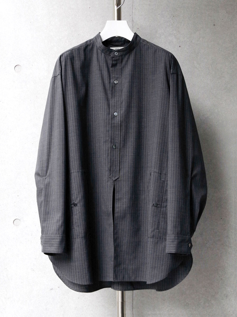 EMAM "STAND COLLAR DESIGN SHIRT"