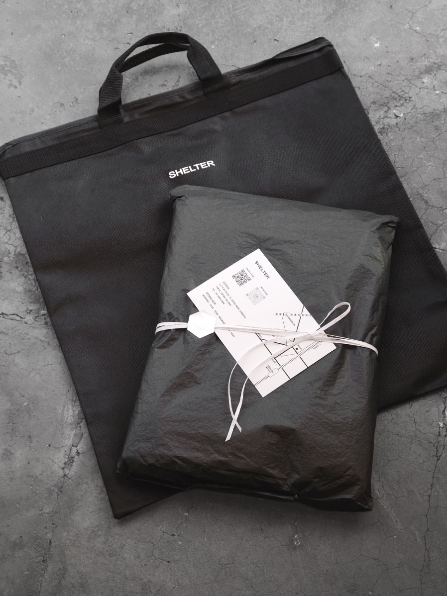 GIFT WRAPPING (ギフトラッピング) "SHELTER ORIGINAL SHOPPING BAG" オリジナルショップバッグ