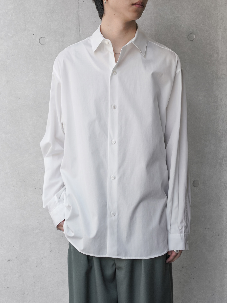 JUHA "SOFT BROAD SHIRT" - WHITE