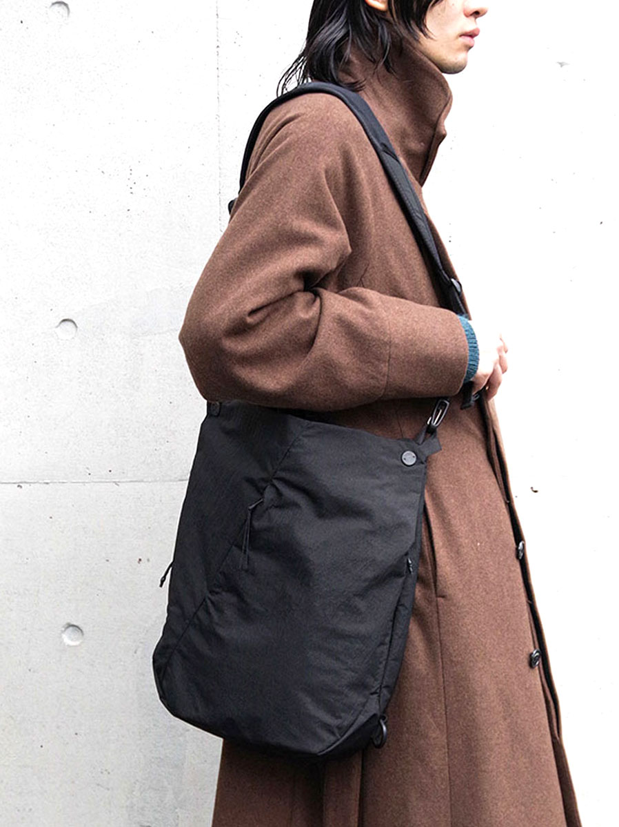 SEALSON "TE-S | 3-WAY MESSENGER BAG" - BLACK