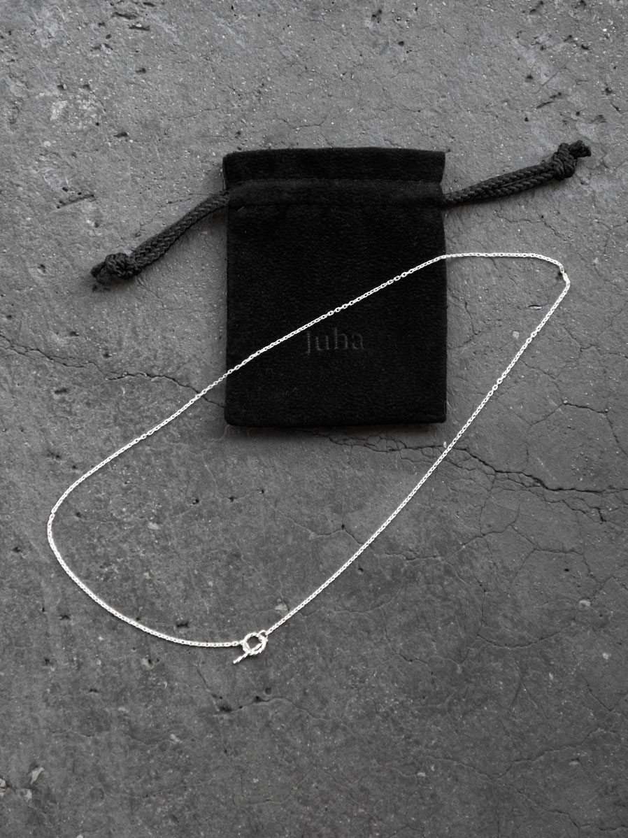 JUHA "NECKLACE - CHAIN - MEDIUM - SILVER"