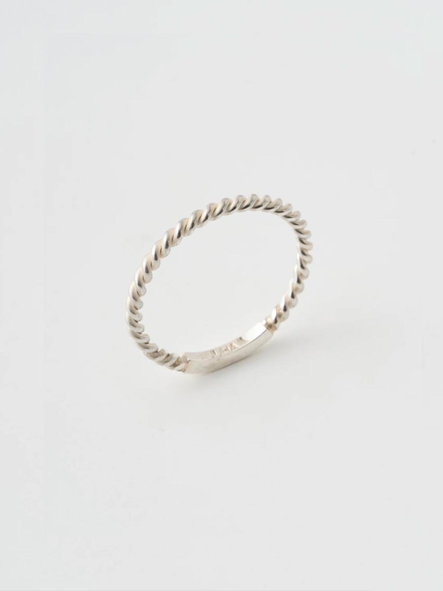 JUHA "RING - TWIST" - SILVER