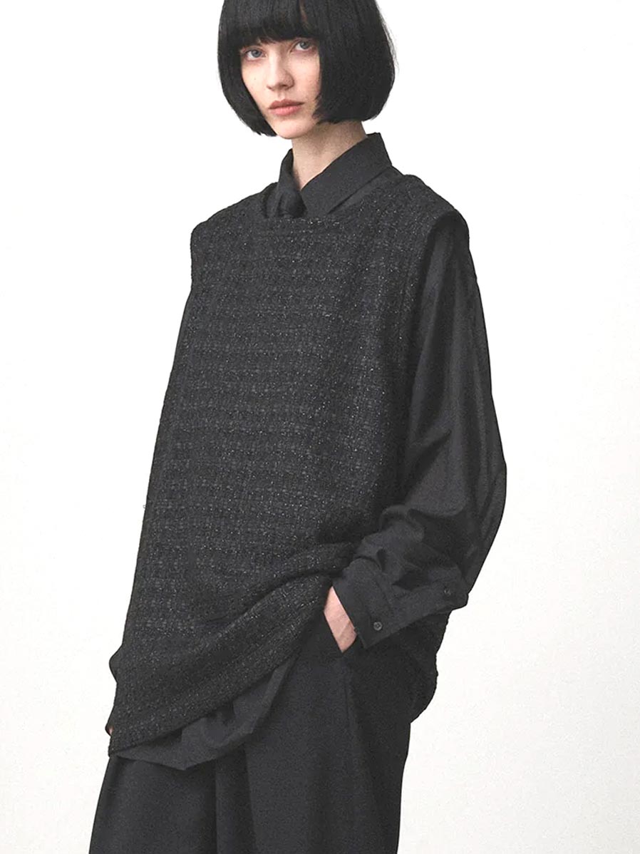 JUHA "SUMMER TWEED P/O VEST"