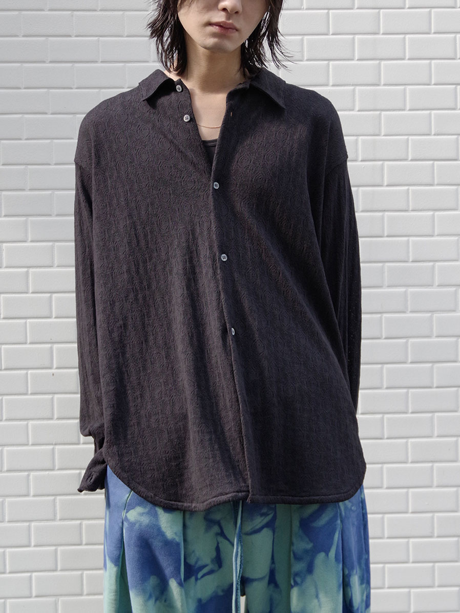 SHINYAKOZUKA "NOTHING SPECIAL SHIRT" - BLACK