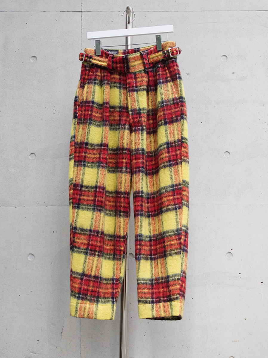 LEH "GURKHA PANTS" - YELLOW CHECK