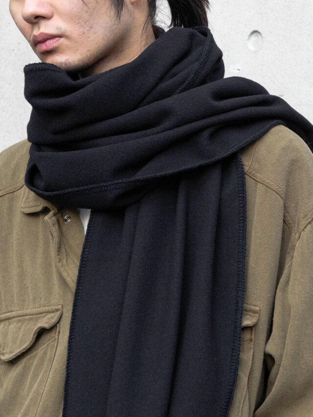ANCELLM "WOOL BLANKET SCARF"