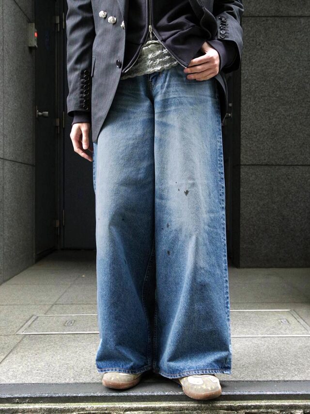 MASU "MB BAGGY JEANS VINTAGE" - INDIGO