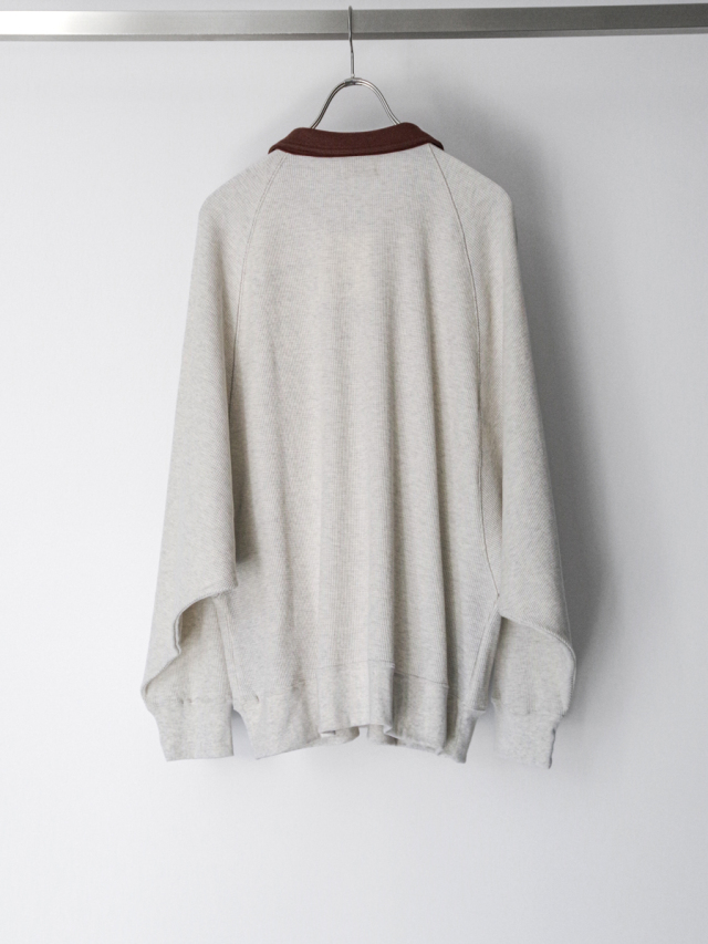 完売 EMAM Reverse Collar Raglan Tops EMAM（エマム） 