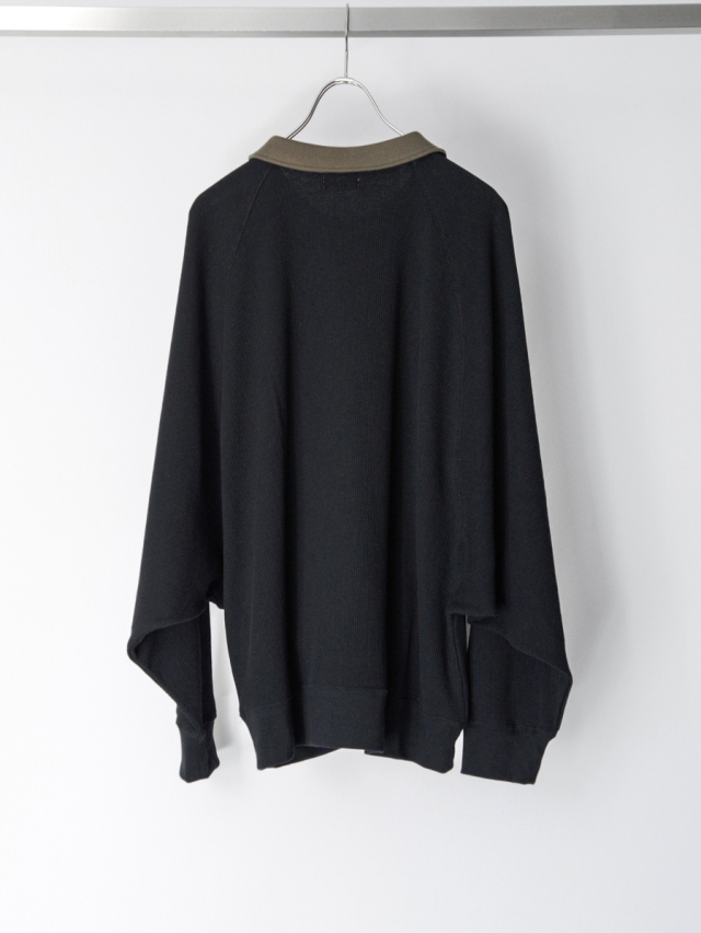 完売 EMAM Reverse Collar Raglan Tops EMAM（エマム） 