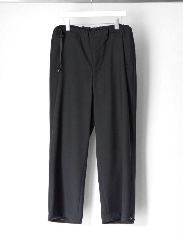 ANTHEM A "WASHABLE WOOL NO-BRAINER PANTS" - BLACK