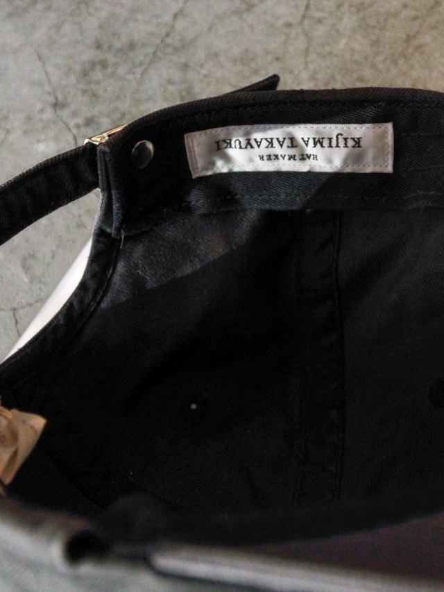 【hamas】KIJIMA TAKAYUKI BED j.w. FORD BED J.W. FORD Black Kijima Takayuki Edition Oversized Beret