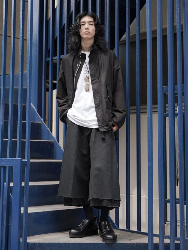 ジャケット・アウター ALMOSTBLACK 22AW WOVEN JACKET ALMOSTBLACK (オールモストブラック) 