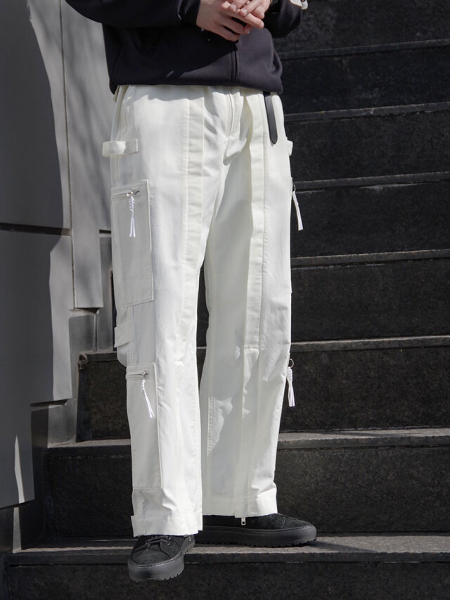 ALMOSTBLACK "MILITARY FLIGHT PANTS"