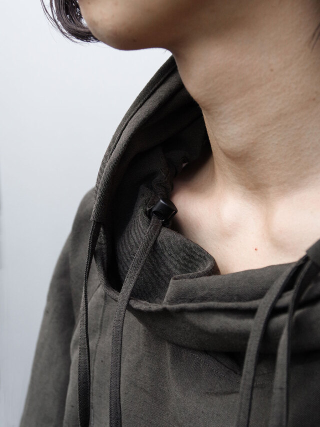 ジャケット・アウター ancellm WOOL PULL OVER SHIRT ancellm WOOL PULL OVER SHIRT